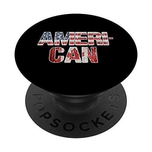 Ameri-Can US Canada Flag Pride Vacation Travel Canadian Gift PopSockets Grip and Stand for Phones and Tablets Ameri-Can US Canada Flag Pride Vacation Travel Canadian Gift PopSockets Grip and Stand for Phones and Tablets