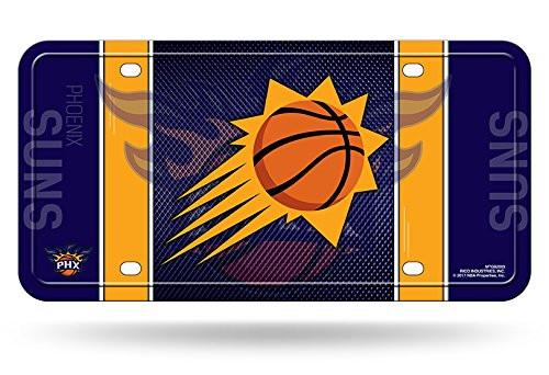 NBA Rico Industries Metal License Plate Tag Phoenix Suns NBA Rico Industries Metal License Plate Tag Phoenix Suns