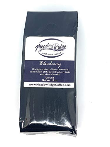 Meadow Ridge Blueberry Flavored 100 percent Arabica Coffee  Medium Roast - 12 Ounce Ground
