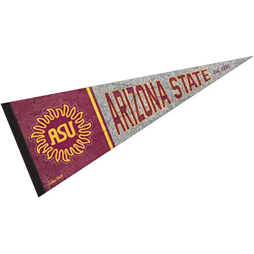 Arizona State Sun Devils Pennant Throwback Vintage Banner