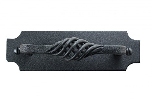 Renovator s Supply Cabinet Or Dresser Drawer Pull Handle Wrought Iron Black Birdcage Design 5 1 4 inch Inch Overall
