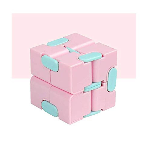 Infinity Cube Fidget Toy for Adults and Kids Stress Relief and Anxiety Decompression Fingertips Magic Cube Mini Unique Intelligence Gadget for Anxiety Relief and Kill Time Pink Infinity Cube Fidget Toy for Adults and Kids Stress Relief and Anxiety Decompression Fingertips Magic Cube Mini Unique Intelligence Gadget for Anxiety Relief and Kill Time Pink