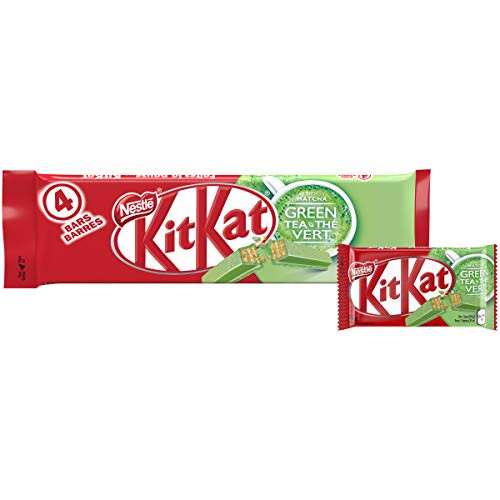 Nestle Kitkat Matcha Green Tea Multipack   4 Pack X 35g   Imported from Canada