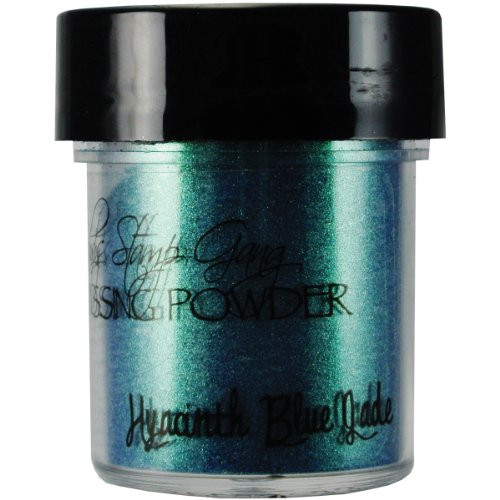 Lindy's Stamp Gang 2-Tone Embossing Powder, 0.5-Ounce Jar, Hyacinth Blue Green