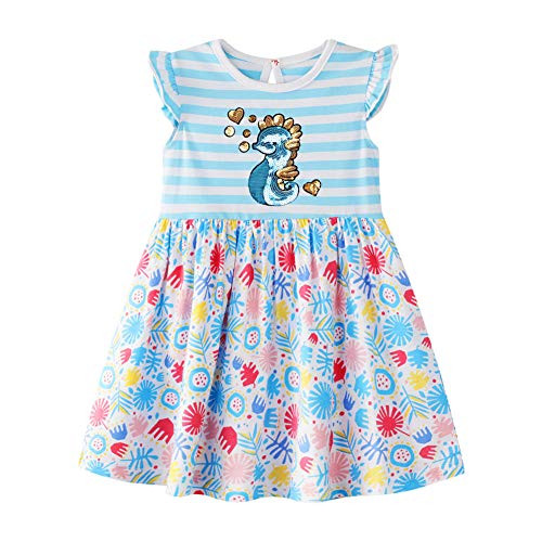 HILEELANG Cute Toddler Girls Summer Dresses Sleeveless Tank Top Cotton Casual Tunic Shirt Dress Party Sundress HILEELANG Cute Toddler Girls Summer Dresses Sleeveless Tank Top Cotton Casual Tunic Shirt Dress Party Sundress