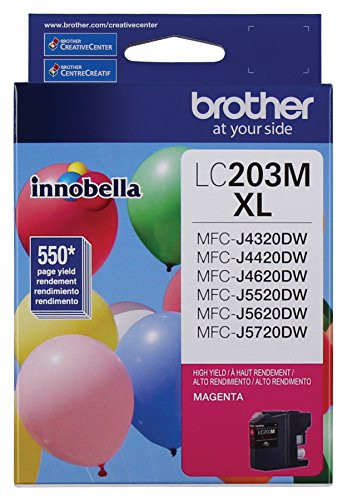 Brother Printer LC203M High Yield Ink Cartridge  Magenta