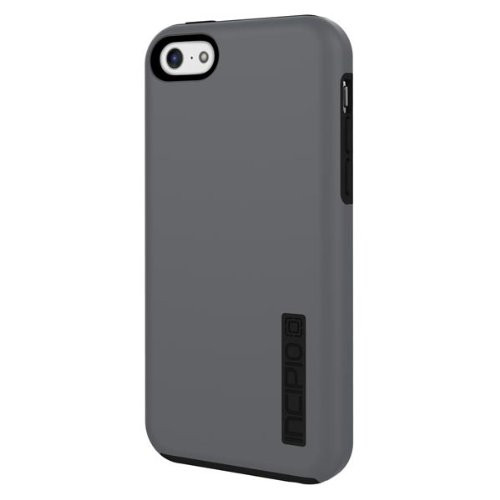 Incipio DualPro Case for iPhone 5C - Retail Packaging - Gray Gray