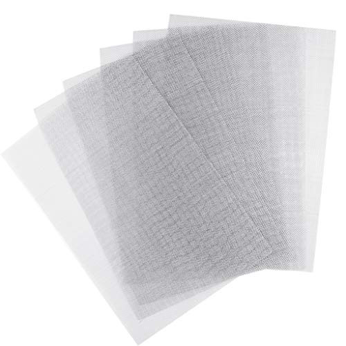 Dxhycc 6 Pack Stainless Steel Woven Wire Mesh  11.8X8.2 Inch Air Vent Mesh Hard and Heat Resisting Screen Mesh  1mm Hole 20 Mesh Great for Air Ventilation
