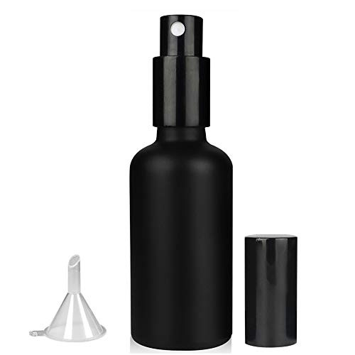 Glass Spray Bottle - 1.7oz 50ml Perfume Atomizer Spray Bottle Martini Vermouth Sprayer for Cocktail Empty Portable Perfume Spray Bottle