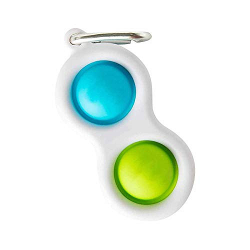 1PC Interesty Sensory Toys - Fidget Simple Dimple Keychain Toy Stress Relief Hand Toys for Kids Adults Anxiety Autism - Handheld Mini Fidget Toy Stress Relief Toy B 1PC Interesty Sensory Toys - Fidget Simple Dimple Keychain Toy Stress Relief Hand Toys for Kids Adults Anxiety Autism - Handheld Mini Fidget Toy Stress Relief Toy B