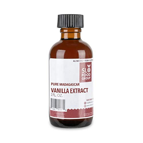 Slofoodgroup Madagascar Vanilla Extract - All Natural Pure Vanilla Extract made with Madagascar Bourbon Vanilla Beans  2 fl. oz.