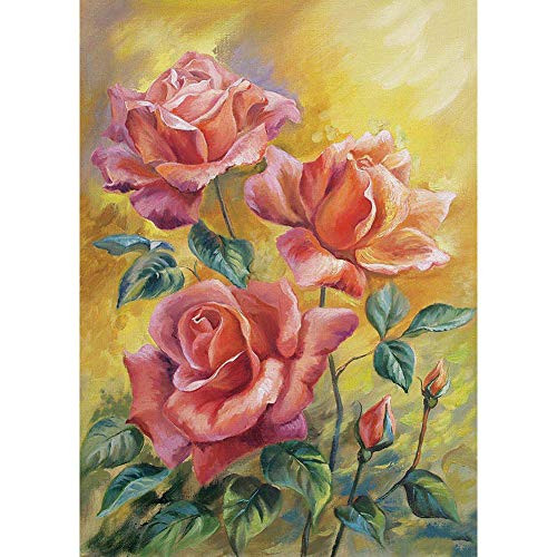 DIY 5D Diamond Painting by Numbers Kits Chinese Rose Flowers Full Drill Rhinestones Paint with Diamonds Crystal Diamond Art Chinese Rose DIY 5D Diamond Painting by Numbers Kits Chinese Rose Flowers Full Drill Rhinestones Paint with Diamonds Crystal Diamond Art Chinese Rose