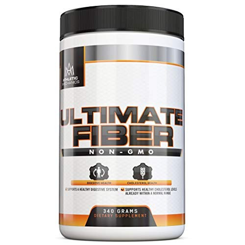Athletic Mechanics - Ultimate Fiber - Quality  GMO-Free Psyllium Husk Fiber Powder to Support Digestion and Relief Constipation