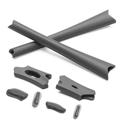 PapaViva Replacement Rubber Kits for Oakley Flak Jacket Flak Jacket XLJ - Grey