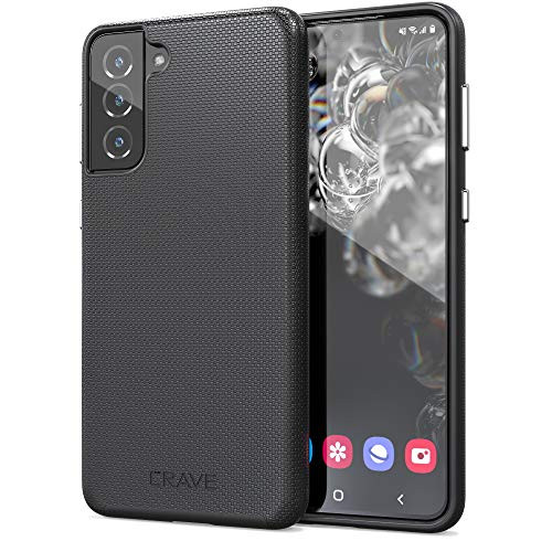 Crave Dual Guard for Galaxy S21 plus Case  Shockproof Protection Dual Layer Case for Samsung Galaxy S21 Plus  S21 plus 5G  6.7 inch  - Black