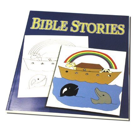 Bible Stories Magic Coloring Book - Magic Trick with "How To" Instructions