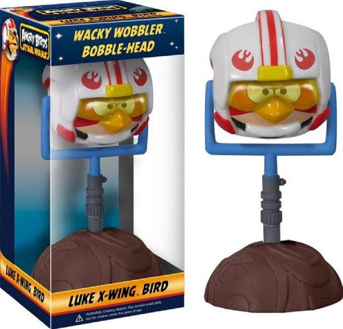 Angry Birds: Star Wars Wacky Wobbler X-Wing Bird Bobble Head by FunKo Angry Birds: Star Wars Wacky Wobbler X-Wing Bird Bobble Head by FunKo