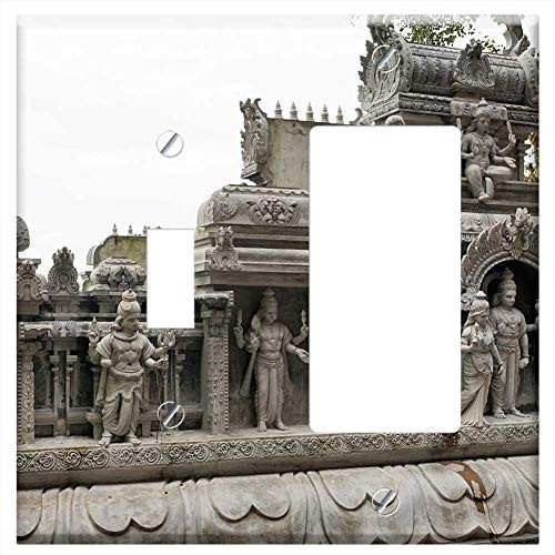 Toggle Rocker GFCI Combination Wall Plate Cover - Sculpture Statue Architecture Travel Art Religion Toggle Rocker GFCI Combination Wall Plate Cover - Sculpture Statue Architecture Travel Art Religion