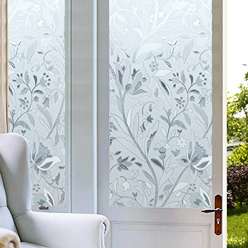 Coavas Window Film Stained Glass Static Cling Window Film Stained Glass Decorative Window Film No Glue Window Cling for Home and Kitchen Glass,35-inch by 78.7-inch Coavas Window Film Stained Glass Static Cling Window Film Stained Glass Decorative Window Film No Glue Window Cling for Home and Kitchen Glass,35-inch by 78.7-inch