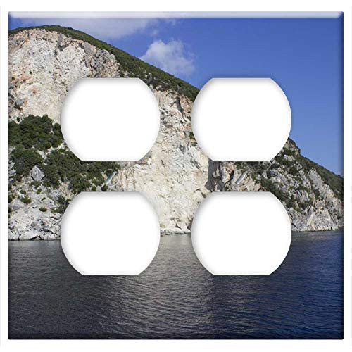 Double Duplex Outlet Wall Plate Cover - Sea Blue Water Nature Sky Summer Beach Sun 1 Double Duplex Outlet Wall Plate Cover - Sea Blue Water Nature Sky Summer Beach Sun 1