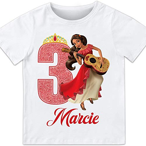 Elena Birthday shirt  Elena of Avalor Princess birthday tshirt  Elena of Avalor birthday shirts  Elena Princess theme party shirts  Princess matching shirts  Princess tshirt