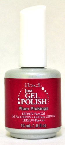 IBD Just Gel Nail Polish  Plum Pickings  0.5 Fluid Ounce by IBD  Beauty
