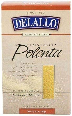 Delallo Instant Polenta  9.2 oz Boxes  2 Pack