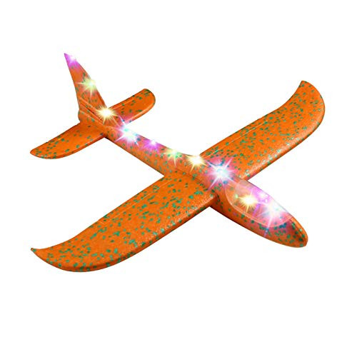 Airplane Battle Plane Toy  Aircraft Plane DIY Glider Aeroplane Model for Boy Toys  2 Flight Mode Foam Glider Plane for Kids  Birthday Christmas New Year Gift