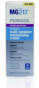 MG217 Psoriasis Medicated Salicylic Acid Formula Multi-Symptom Cream  3.5 Fluid Ounce