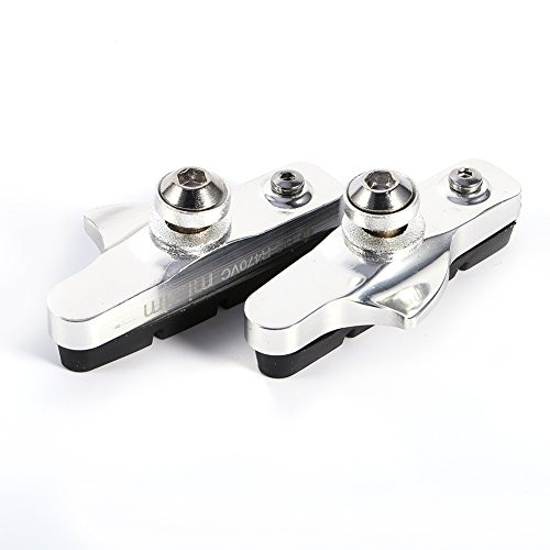 Zyyini Bike V Brake Pads Mountain Road Bike V Brake Blocks Aluminium Alloy Drawer Style Bicycle Break Pads Shoes for Bikes 3 Zyyini Bike V Brake Pads Mountain Road Bike V Brake Blocks Aluminium Alloy Drawer Style Bicycle Break Pads Shoes for Bikes 3