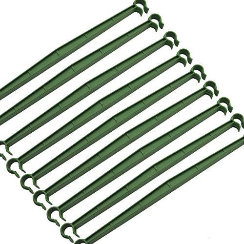 Amgate 24 Pcs Stake Arms for Tomato Cage 11.8 Inches Expandable Trellis Connectors for Any 11mm Diameter Plant Stakes 2 Buckle Adjustable for Climbing Plants Vegetables Flowers Vine Fruits Amgate 24 Pcs Stake Arms for Tomato Cage 11.8 Inches Expandable Trellis Connectors for Any 11mm Diameter Plant Stakes 2 Buckle Adjustable for Climbing Plants Vegetables Flowers Vine Fruits