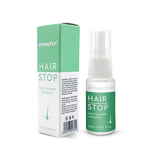 IMMETEE Hair Inhibitor Hair Removal Spray Painless Hair Stop Growth Inhibitor Permanent Hair Hair Stop Spray for Men ? Women Face Arm Leg Armpit 20ml 0.67fl oz IMMETEE Hair Inhibitor Hair Removal Spray Painless Hair Stop Growth Inhibitor Permanent Hair Hair Stop Spray for Men ? Women Face Arm Leg Armpit 20ml 0.67fl oz