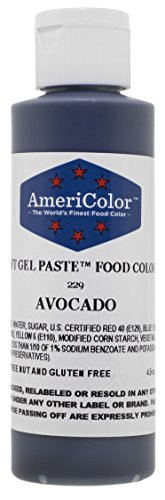 Americolor Soft Gel Paste Food Coloring 4.5 oz. - Avocado