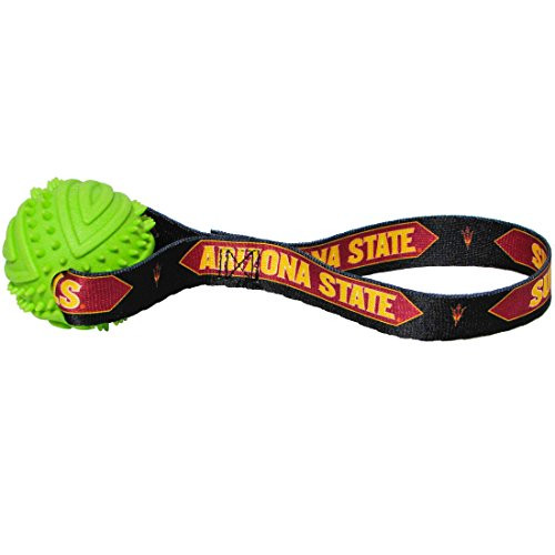 HUNTER NCAA Arizona State Sun Devils Rubber Ball Toss Toy for Pets