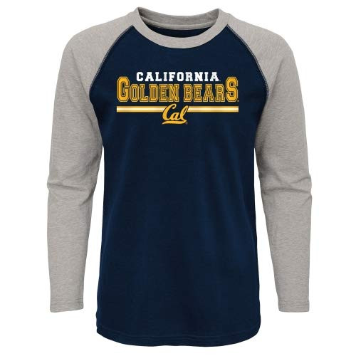 Outerstuff NCAA Youth Boys Central Michigan Chippewas Varsity Block Raglan Tee  Large
