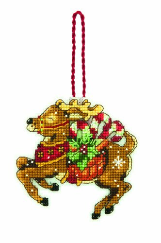 Dimensions Counted Cross Stitch Ornament, Reindeer