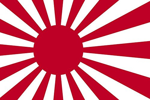 3x5 Japan Rising Sun Flag Japanese War Banner Ensign Imperial Pennant New WWII