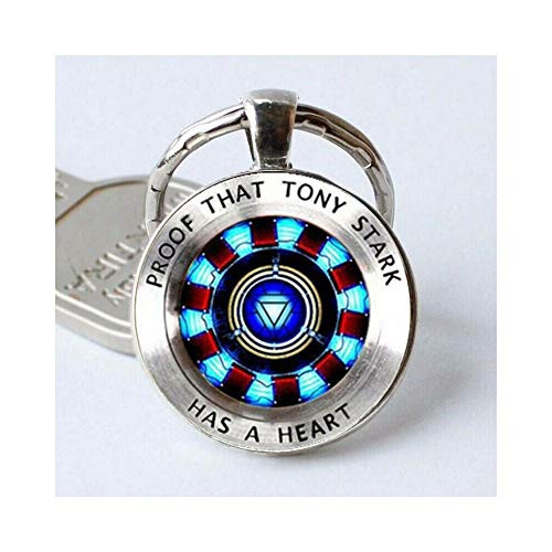 calhepco Iron Man Reactor Energy Block Core Keychain Proof That Tony Stark Has A Heart