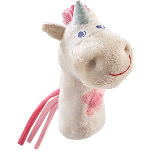 HABA Finger Puppet Mini Unicorn For Ages 18 Months and Up