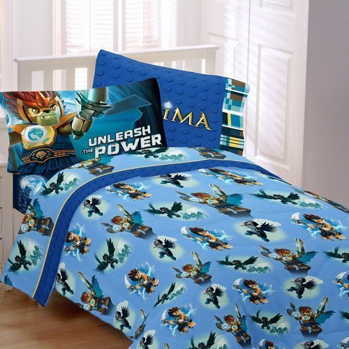 Lego Legends Chima Laval Sheet Set 4pc Full Bedding