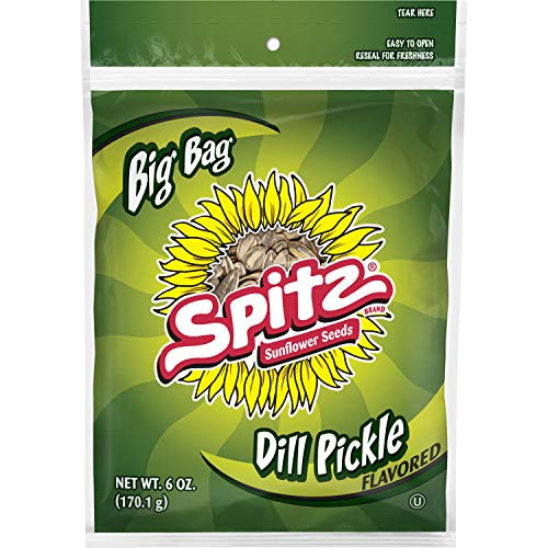 Spitz Sunflower Seeds Dill Pickle 6 Oz Pack of 9 Spitz Sunflower Seeds Dill Pickle 6 Oz Pack of 9