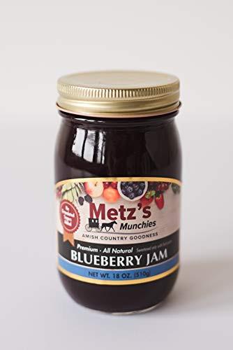 Premium - All Natural - No Sugar added Blueberry Jam
