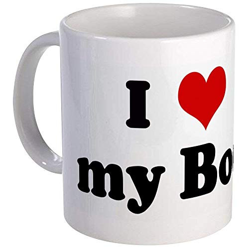 I Love My Boo Mug - Ceramic 11oz Coffee Tea Cup Gift Stocking Stuffer