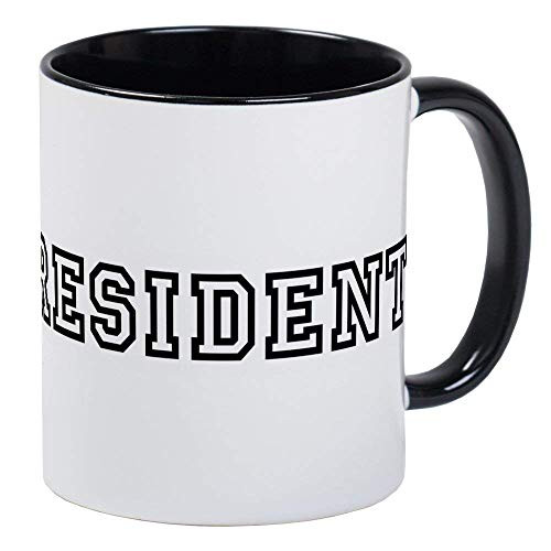 MR. PRESIDENT Mug - Ceramic 11oz RINGER Coffee Tea Cup Gift Stocking Stuffer
