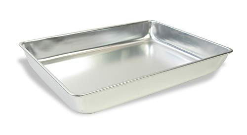 American Educational Aluminum Large Dissecting Pan without Wax 13-1 8 inch Length x 9-3 8 inch Width x 2-1 4 inch Height American Educational Aluminum Large Dissecting Pan without Wax 13-1 8 inch Length x 9-3 8 inch Width x 2-1 4 inch Height