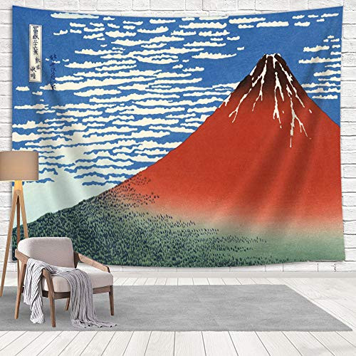 Asian Japanese Mount Fuji Volcano Red Sun Tapestry  Japan Traditional Ukiyo-e Ink Painting Tapestry Wall Hanging for Living Room Bedroom College Dorm Decor  Trippy Tapestries for Wall Decor   60X40in Asian Japanese Mount Fuji Volcano Red Sun Tapestry  Japan Traditional Ukiyo-e Ink Painting Tapestry Wall Hanging for Living Room Bedroom College Dorm Decor  Trippy Tapestries for Wall Decor   60X40in