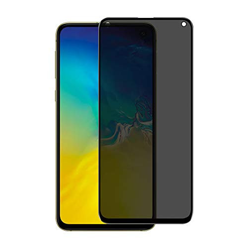 Galaxy S10e Privacy Screen Protector  Upgrade Version   3D Curve  Tempered Glass Screen Film 9H Hardness No-Bubble for Samsung Galaxy S10e