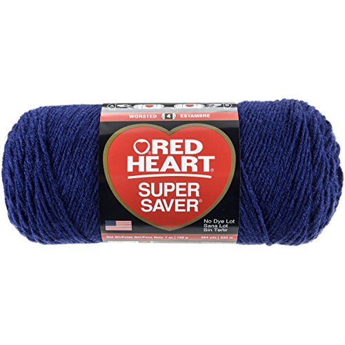 Red Heart Super Saver Yarn-Soft Navy