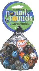 POUND OF ROUNDS MARBLES by Mega Marbles