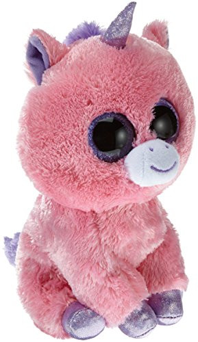 Ty Beanie Boos Magic Plush - Pink Unicorn, Medium